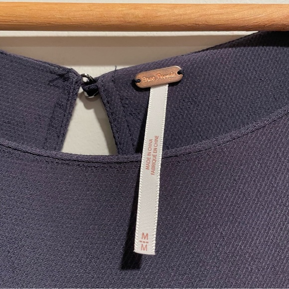 Free People Some Like It Hot Cape Minidress with Split Sleeves - Picture 6 of 9